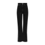 ONLY high waist straight leg jeans ONLRILEY black denim