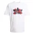 ADIDAS ORIGINALS Shirt ‘Trefoil Series Roses’  donkergroen / rood / zwart / wit