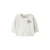 NAME IT BABY rechtvallende sweater met borduursels en print – beige