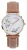 Orphelia Fashion Floral dameshorloge Bruin OF711817