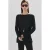 Mango pullover zwart