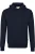 HAKRO Organic Hooded Sweatshirt inkt, Effen