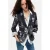 Desigual regular blazer met tekst – zwart