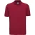Russell Heren Klassiek Piqué Katoenen Polo Shirt (Klassiek rood)