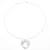 Orphelia Dames 925 Sterling Zilveren Ketting met Hanger – Zilver ZH-4308