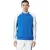 Lacoste Heren-sweatshirt met kleurblokken en strepen (Blauw/Wit)