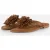 Lazamani Lazamani Slippers cognac Suede
