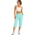 Head Sportieve capribroek voor dames van de Club-collectie (Blauw)