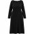 Trendyol Curve Dames Zwart Effen Maxi Lang Bodycon Grote maten Jurk