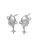 Hey Happiness Oorbellen ‘Planet’  zilver