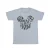 Disney Dames/Dames Mickey Mouse Animal Cotton Boyfriend T-shirt (Sportgrijs)