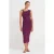 Mouwloze Bodycon Midi Jurk met Accessoire Detail