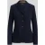 Lauren Ralph Lauren Longline korte blazer met contrastleren details