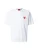 HUGO Shirt ‘Dewdam’  rood / wit