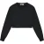 Malelions Women Cropped Gallery Sweater | Black