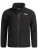 Arctic Seven fleecejas voor heren – Warme outdoorjas met rits – Zwart