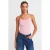 Getextureerde Crop Cami Blouse met Strikdetail