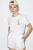 Geborduurd Korte Mouw Katoenen T-Shirt