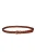 PIECES leren riem PCAVERY cognac