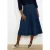 LOLALIZA denim spijkerrok dark blue denim
