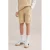 WE Fashion sweatshort zand