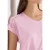 Cecil Dames Shirt met V-hals en kanten detail in Roze