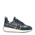 Kaotiko Detroit Glam suède sneakers zwart/panter