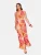 Friends Like These Jurk  geel / pink / rood