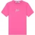 Malelions Women Kiki T-Shirt | Hot Pink/Light Pink