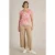 White Stuff Nelly Notch Neck Tee Coral Multi