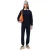 Lacoste Dames/Dames Sweatshirt Geborduurd Logo Katoenmix (Marine)