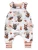 Land-Juwelen Rompertje/body  gemengde kleuren / wit