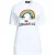 Dsquared2 Regenboog Grafisch Wit T-shirt