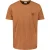 No Excess T-shirt Crewneck Placed Prints Slub Caramel