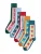 Next Sokken  lichtblauw / groen / oranje / rood
