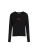 Desigual Trui  rood / zwart