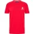 Aquascutum Heren London Borstlogo Crew Neck T-Shirt (Rood/Wit)