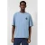 QS relaxed T-shirt met backprint blauw