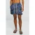 Urban Classics Pattern swim Shorts Navy Bandana Aop