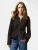 PIECES Gebreid vest ‘PCRaja’  donkerbruin