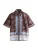 Next Blouse  blauw / bruin / wit