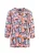 Goldner Blouse  gemengde kleuren / wit