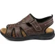 Marineblauwe lichtgewicht open teen casual sandalen voor heren