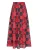 HotSquash Rok  duifblauw / grafiet / fuchsia / kersrood