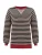 Imily Bela Sweatshirt  beige / cranberry / zwart