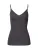 Hanro Top ‘ Cotton Seamless ‘  antraciet / zwart