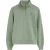 Bleekgroene sweater met ritssluiting en Rigby Go-logo
