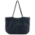 Mango suede shopper blauw