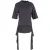 Balenciaga Paneled Drapes T-shirt in zwart katoen