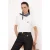 TRENDYOLMİLLA Dames Ecru Geborduurd Kort Getailleerd T-shirts
